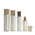 Green Body Cream Bottles, Glass Cosmetic Container